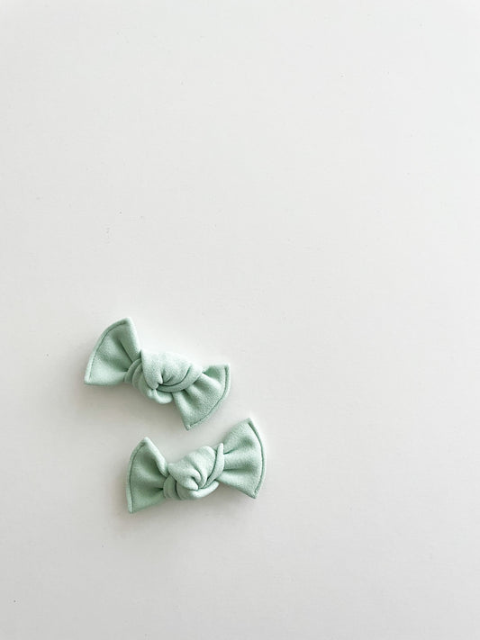 Sage Crepe Knot