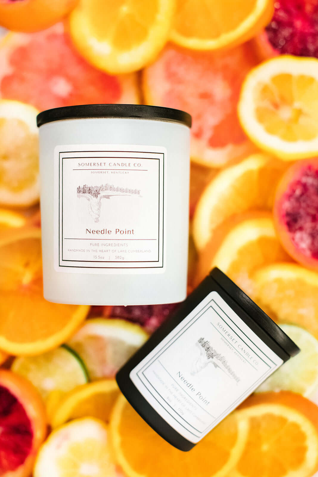 Needle Point Candle