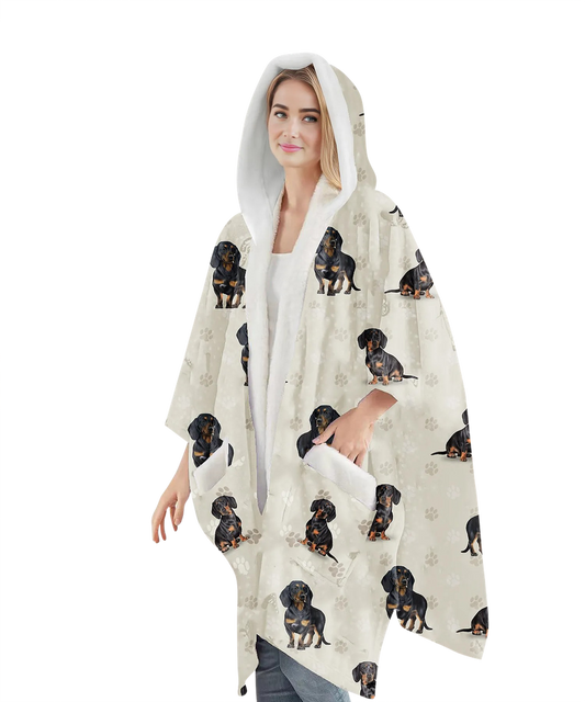 Snuggs Wrap - Dachshund Black