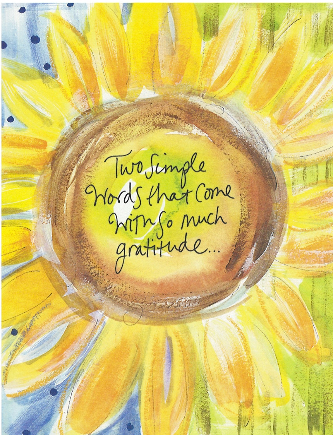 So Much Gratitude Thank You Card