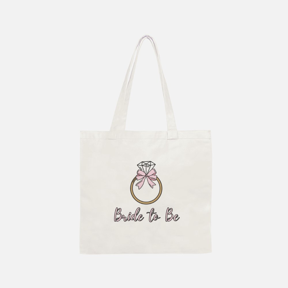 Bride to Be Canvas Bag