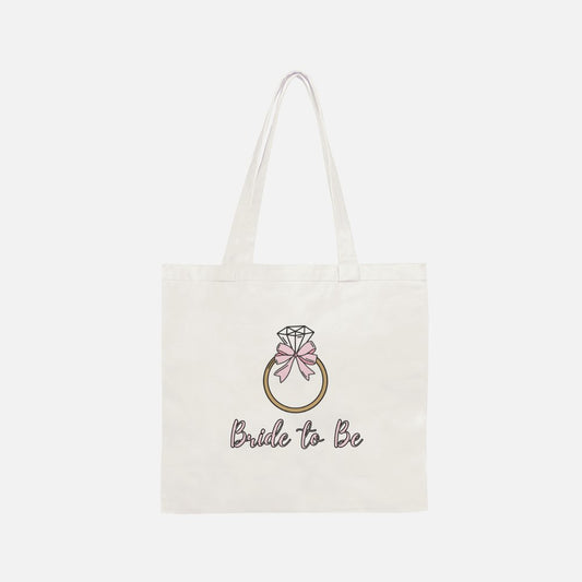 Bride to Be Canvas Bag