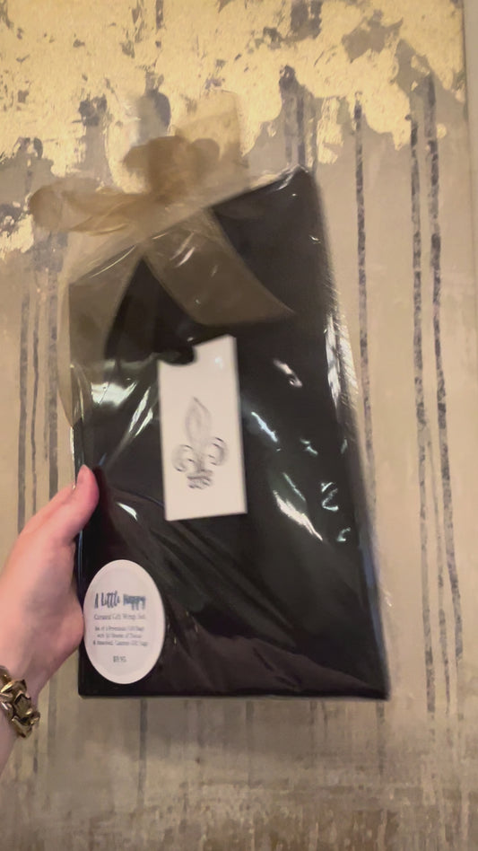 Fleur de Lis Gift Wrap Set