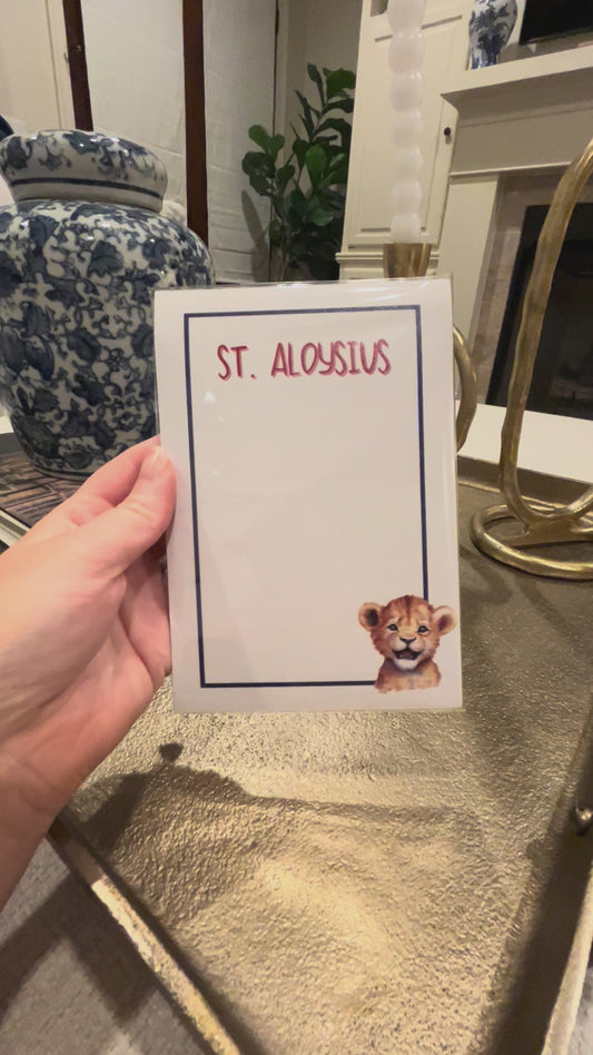 St. Aloysius Sticky Notepad