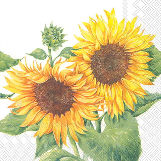 Mirasol (White) - Lunch Napkin