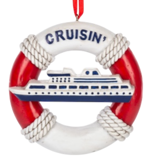Cruise Ship Ornament - Cruisin'