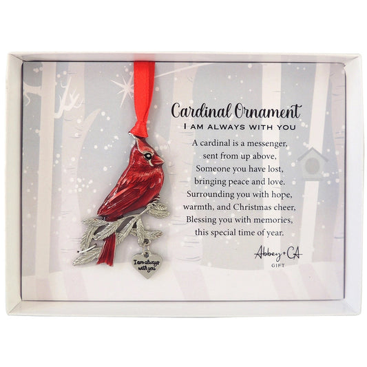 Cardinal Ornament - I Am Always With You