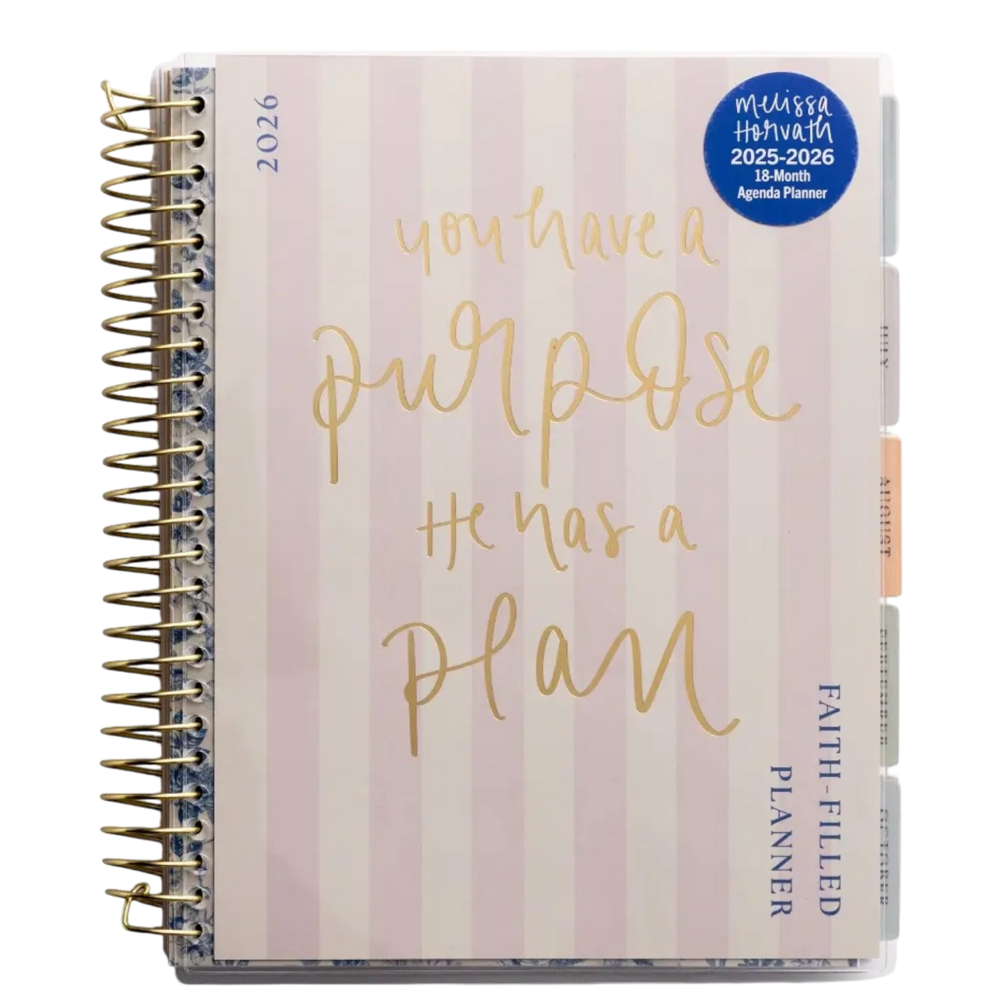 2025-2026 18-Month Agenda Planner -  You Have A Purpose