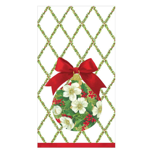 Ornament and Trellis Paper Guest Towel Napkins
