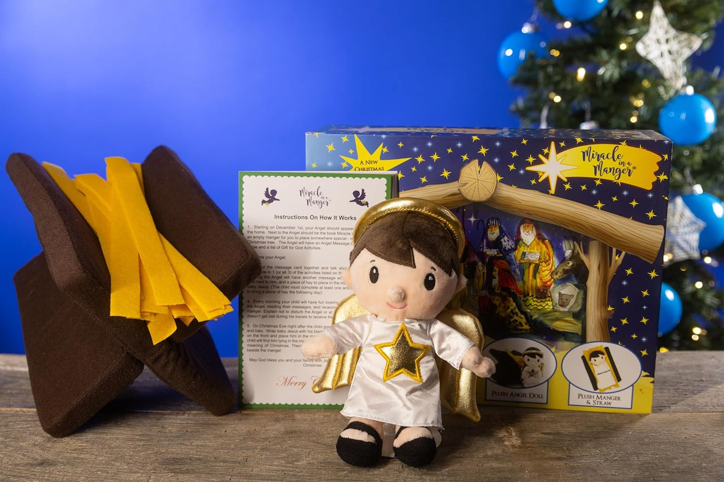 Miracle in the Manger - Plush and Book Set