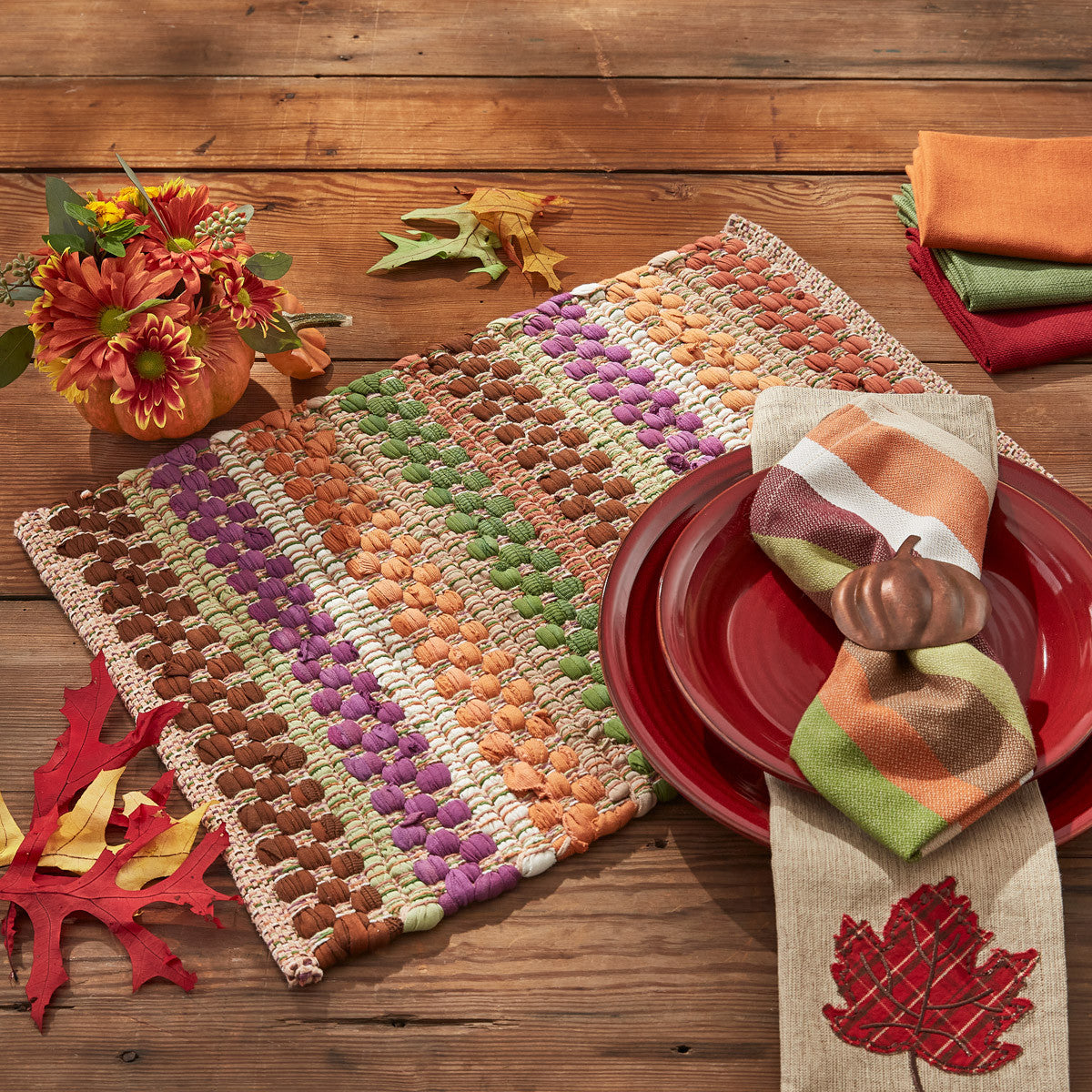 Fall Colors Chindi Placemat