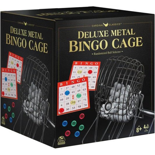Classic Deluxe Metal Cage Bingo - Refresh