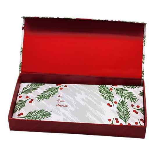Money / Gift Card Holder - Tis the Season Pine