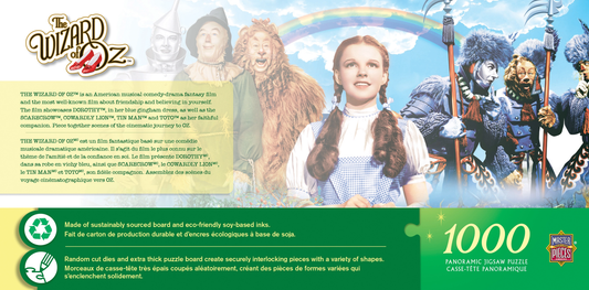 The Wizard of Oz - 1000 Piece Panoramic Puzzle