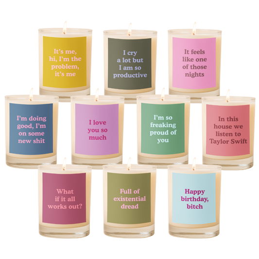 Candle Rocks Glass - Yippie