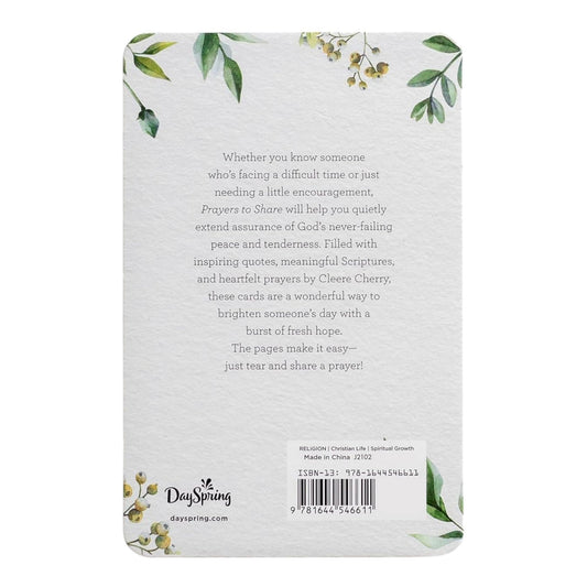 Prayers to Share: 100 Pass Along Notes for Peace