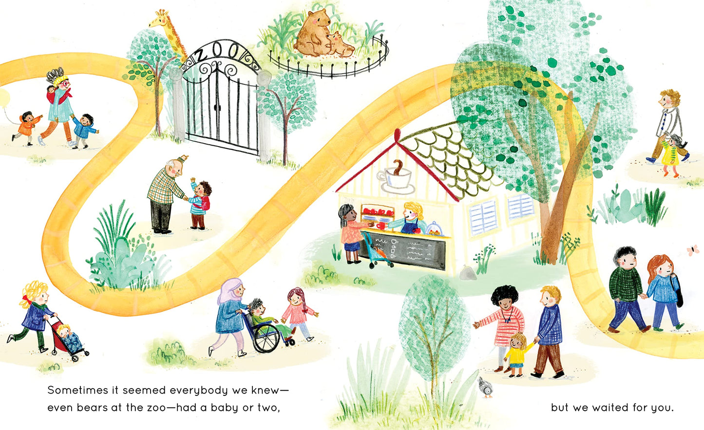 We Waited for You: Now We're a Family Hardcover – Picture Book